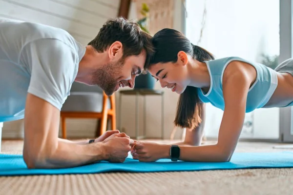 Treino de casal juntos