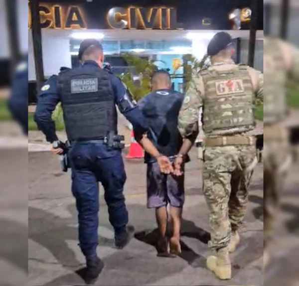 PM prende criminoso com mais de 15 passagens logo após roubo no DF