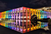 O Cidade Orgulho é o primeiro, e até agora único, projeto de intervenção artística urbana LGBT da região. Por meio de iluminação, pintura, adesivagem, decoração e instalação de obras em diversos materiais, o projeto colore de arco-íris espaços públicos da capital federal.