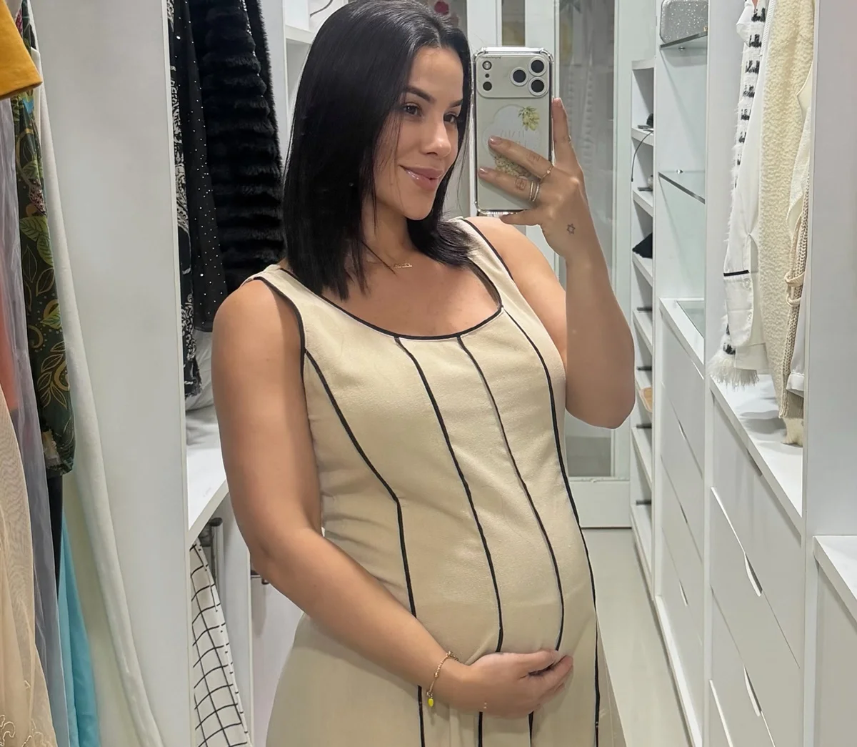 Larissa Tomásia desabafa sobre o parto do filho: "Muito medo" Larissa Tomásia desabafa sobre o parto do filho: "Muito medo"