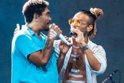 Denny Denan e Buja Ferreira cantam no TImbalada
