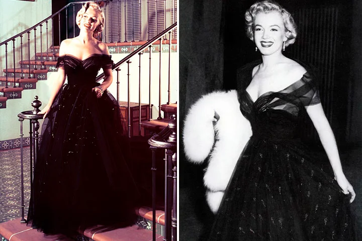 Marilyn Monroe não era tão conhecida no Oscar de 1951. A atriz escolheu um vestido do arquivo de guarda-roupa da FOX para ir à cerimônia Marilyn Monroe não era tão conhecida no Oscar de 1951. A atriz escolheu um vestido do arquivo de guarda-roupa da FOX para ir à cerimônia