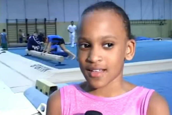 Rebeca Andrade criança