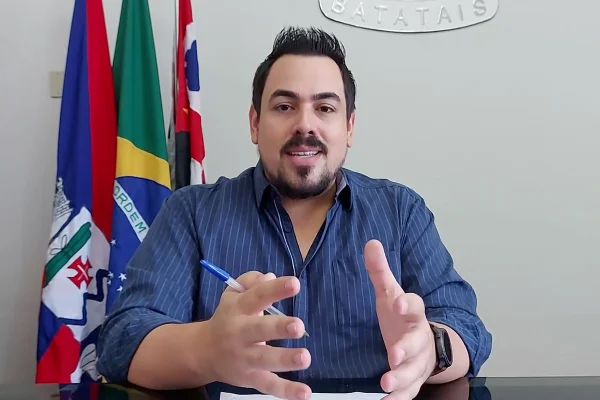 Juninho Gaspar, prefeito de Batatais