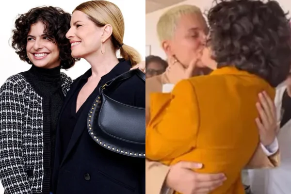 Filha de Débora Bloch e Olivier Anquier, Júlia Anquier se casa com cantora - Metrópoles