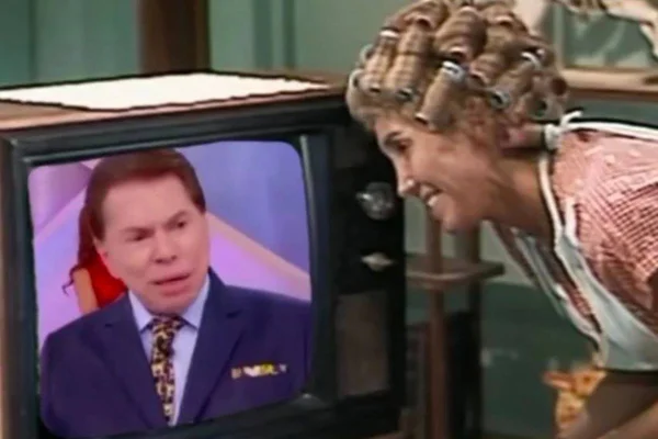 Dona Florinda homenageia Silvio Santos e faz pedido especial; veja