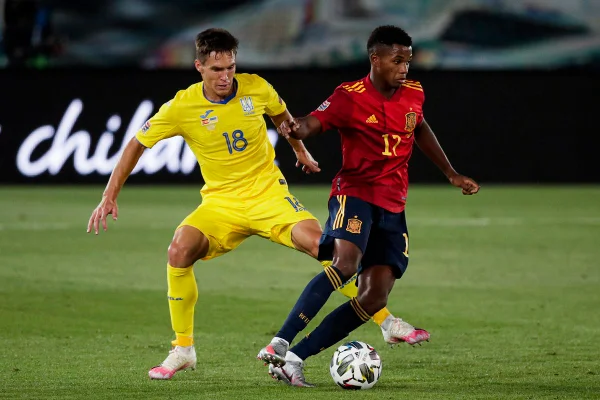 Espanha x Ucrânia Nations League