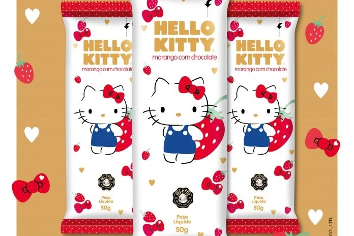 Diletto lança novo sabor de picolé em parceria com Hello Kitty