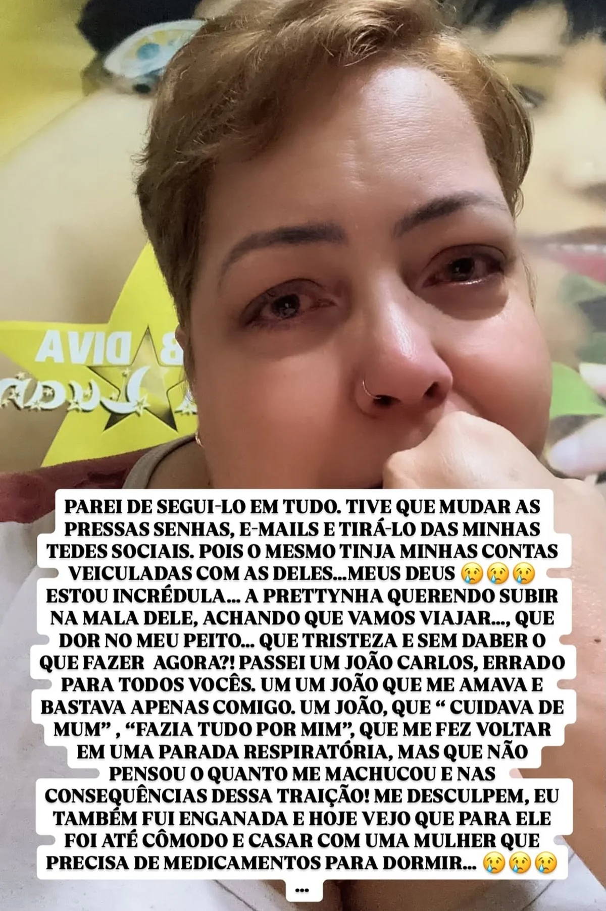 Tulla Luana contou que deu um tapa na cara de João Carlos Tulla Luana contou que deu um tapa na cara de João Carlos