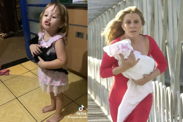 “Nazaré Tedesco de pets”: criança viraliza ao “roubar” filhote de gato
