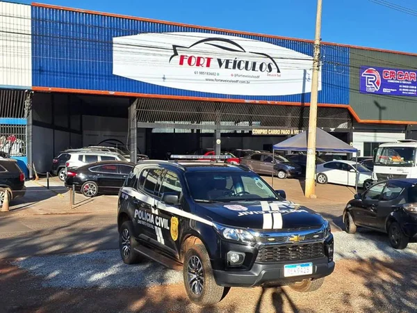 PCDF: loja de carros é alvo de operação que investiga crimes de estelionato
