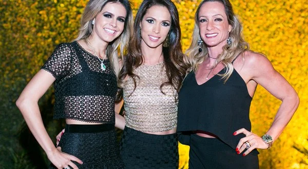 Milena Godoy, Lia Clerot e Eliana Barros Milena Godoy, Lia Clerot e Eliana Barros