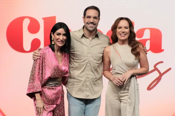 Michelle Barros, Paulo Mathias e Regina Volpato