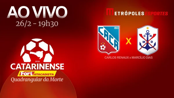 Catarinense 2026: assista a Carlos Renaux x Marcílio Dias ao vivo