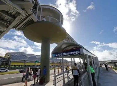 Homem morre após ser agredido na estação de metrô de Salvador