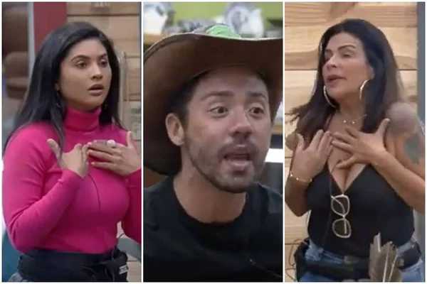 Solange evoca Wesley Safadão em treta com Mileide e Rico em A Fazenda
