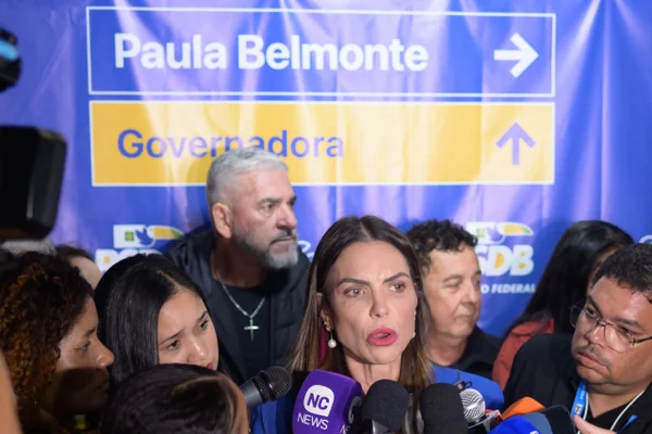 PSDB oficializa candidatura de Paula Belmonte ao Palácio do Buriti