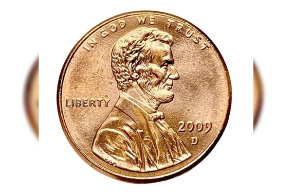 Imagem colorida de moeda de 1 centavo de dólar - Metrópoles