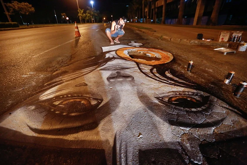 Setor de Indústrias e do Grafite. #bsburaco dá um trato em cratera no SIG - imagem 23 Setor de Indústrias e do Grafite. #bsburaco dá um trato em cratera no SIG - imagem 23