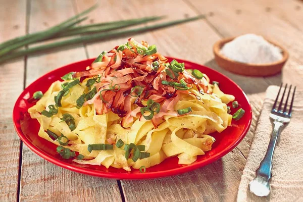 Vontade de comer macarrão? Teste o talharim de crepioca