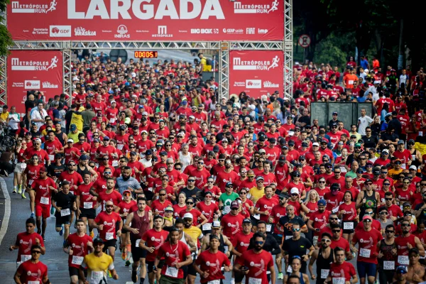 Metrópoles Run - Evento de corrida de rua de 15, 10 e 5 kms - 21 de dezembro de 2025