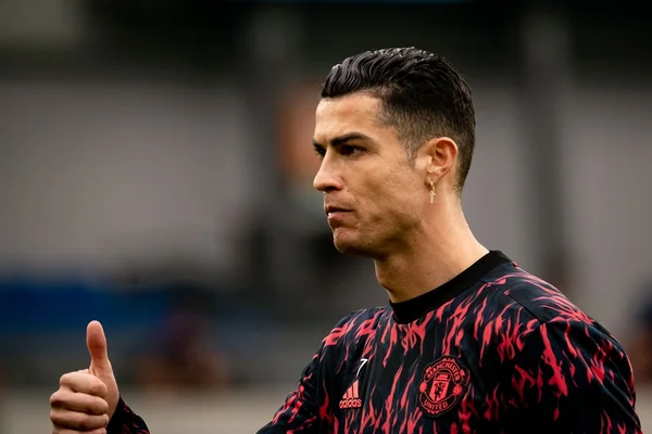 Foto colorida de Cristiano Ronaldo