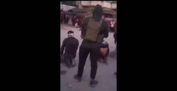 imagem colorida execucao publica gaza