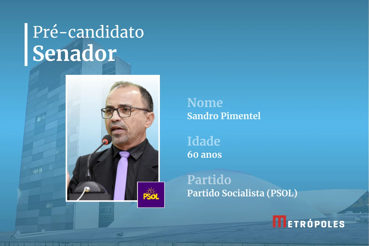 Candidato ao Senado - Candidato ao Senado - Sandro Pimentel (PSOL) RN Candidato ao Senado - Candidato ao Senado - Sandro Pimentel (PSOL) RN