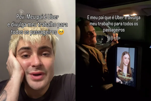 Pai apoia carreira de maquiador do filho e relato comove internautas