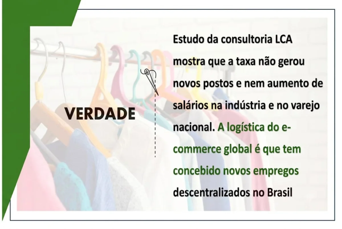 Brasileiro cobra prioridade para fim da taxa das blusinhas - imagem 3 Brasileiro cobra prioridade para fim da taxa das blusinhas - imagem 3