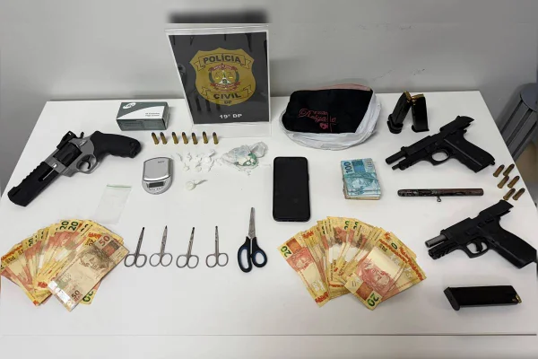 Família alugava imóveis no DF para usar como depósitos de drogas