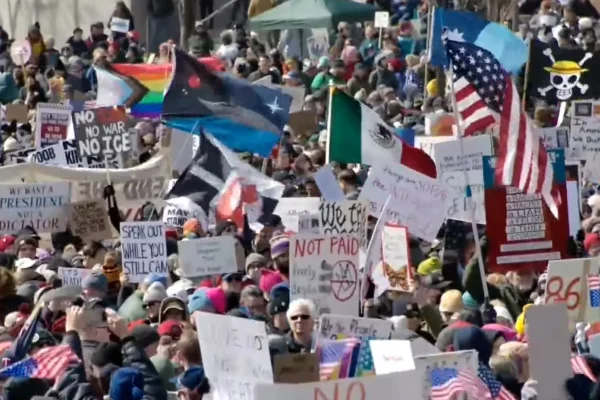 Protestos contra o governo Trump