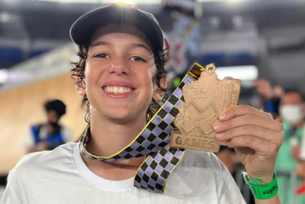 Gui Khury se torna medalhista mais jovem do X-Games