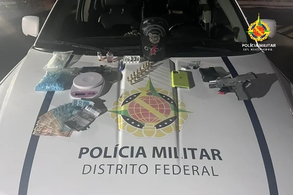 Apreensão de drogas em Planaltina