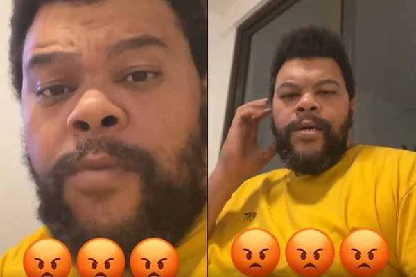 Babu Santana reclama da eliminação de Jessilane Alves no Instagram