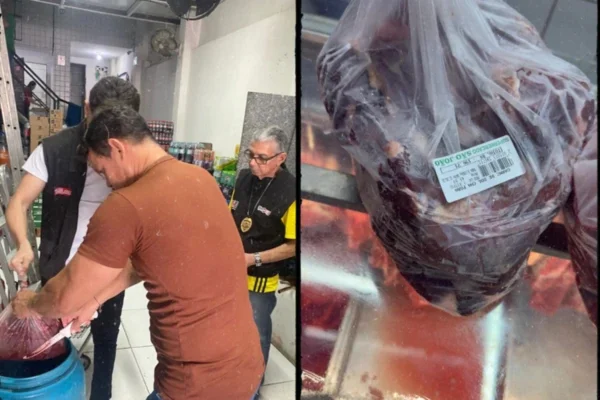 Imagem colorida, Supermercado tem 149 kg de carne apreendidos após denúncia de consumidor- Metrópoles