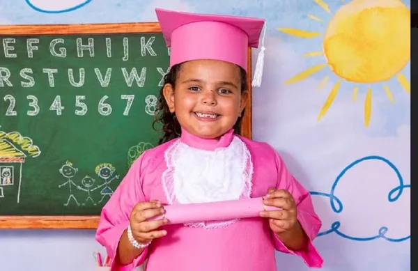 Imagem colorida da menina Melissa Maria Alexandre Ribeiro - Metrópoles