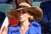 A princesa de Gales esteve no torneio de Wimbledon por duas vezes