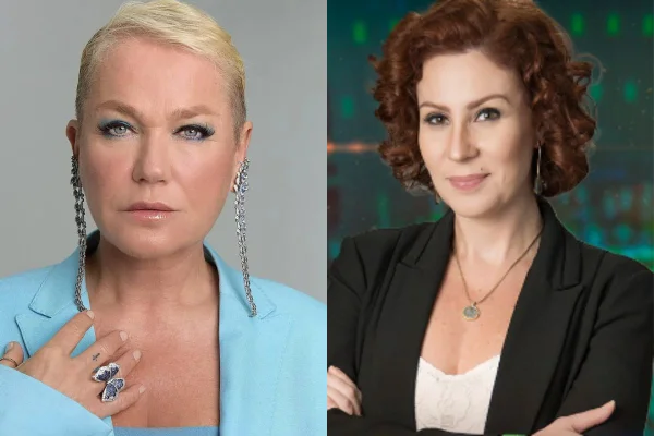 Montagem colorida de Xuxa e Carla Zambelli - Metrópoles