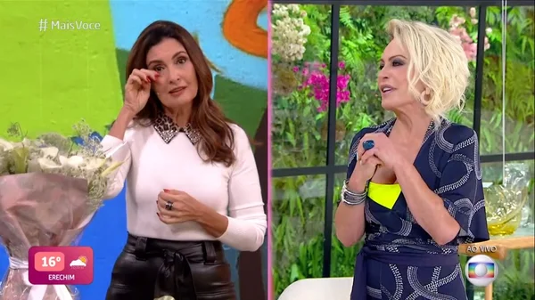 Fátima Bernardes e Ana Maria Braga