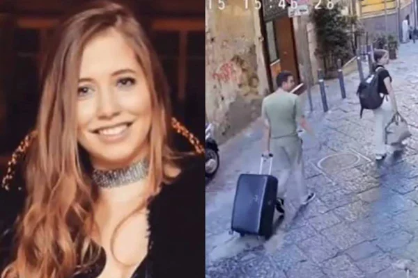 imagem colorida de turista morre após ser atingida por estátua na cabeça, na itália
