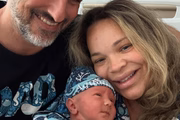Influenciadora Trisha Paytas com o filho