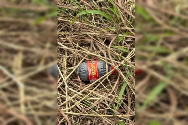 Imagem colorida de acidente de trânsito