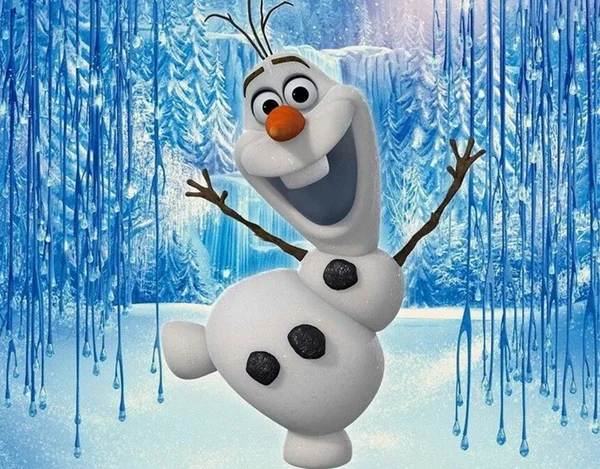 Fofura: boneco de neve Olaf, de Frozen, vira balde de pipoca