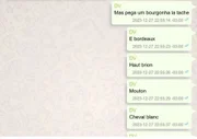 Nas mensagens, Vorcaro especifica quais marcas devem ser servidas Nas mensagens, Vorcaro especifica quais marcas devem ser servidas