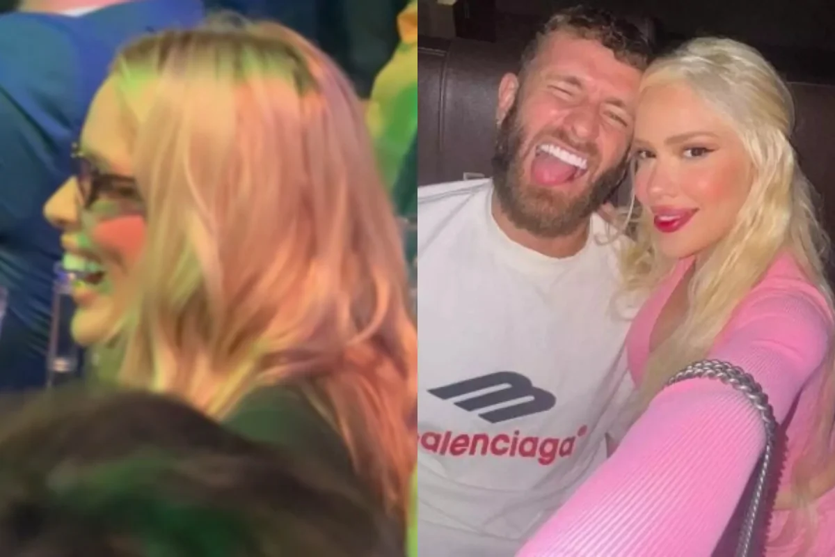 Karoline Lima e Léo Pereira. Karoline Lima e Léo Pereira.