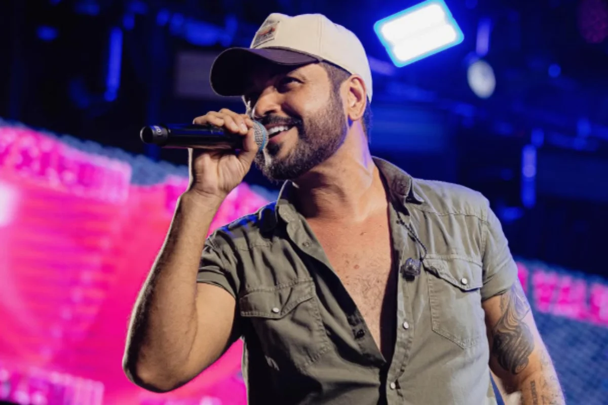 O cantor sertanejo Fred Liel O cantor sertanejo Fred Liel