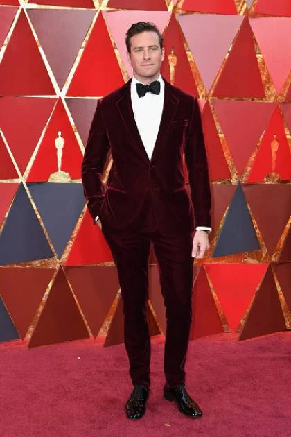 Armie Hammer, de Giorgio Armani Armie Hammer, de Giorgio Armani