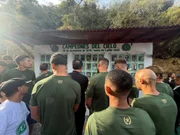 Mural em homenagem às vítimas de acidente com voo da Chapecoense Mural em homenagem às vítimas de acidente com voo da Chapecoense