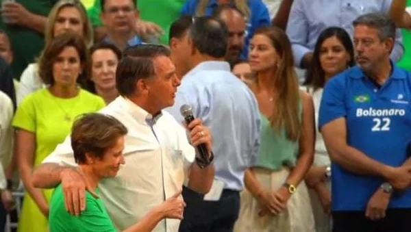 Bolsonaro em convenção do PL